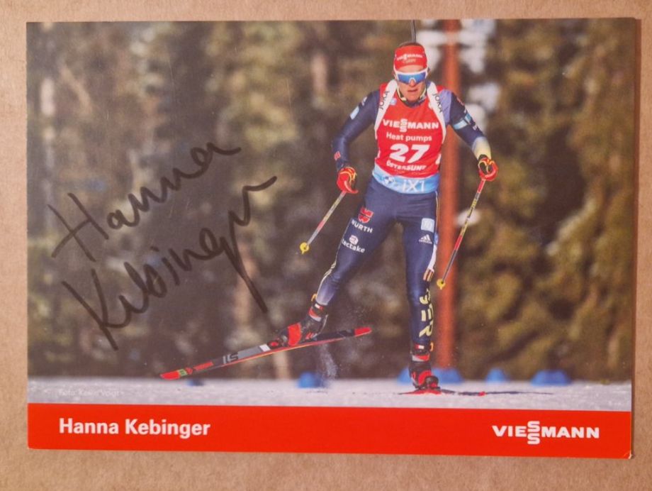 Autographes: Hanna Kebinger - handsigniert – D'occasion à Menziken par Autogramme