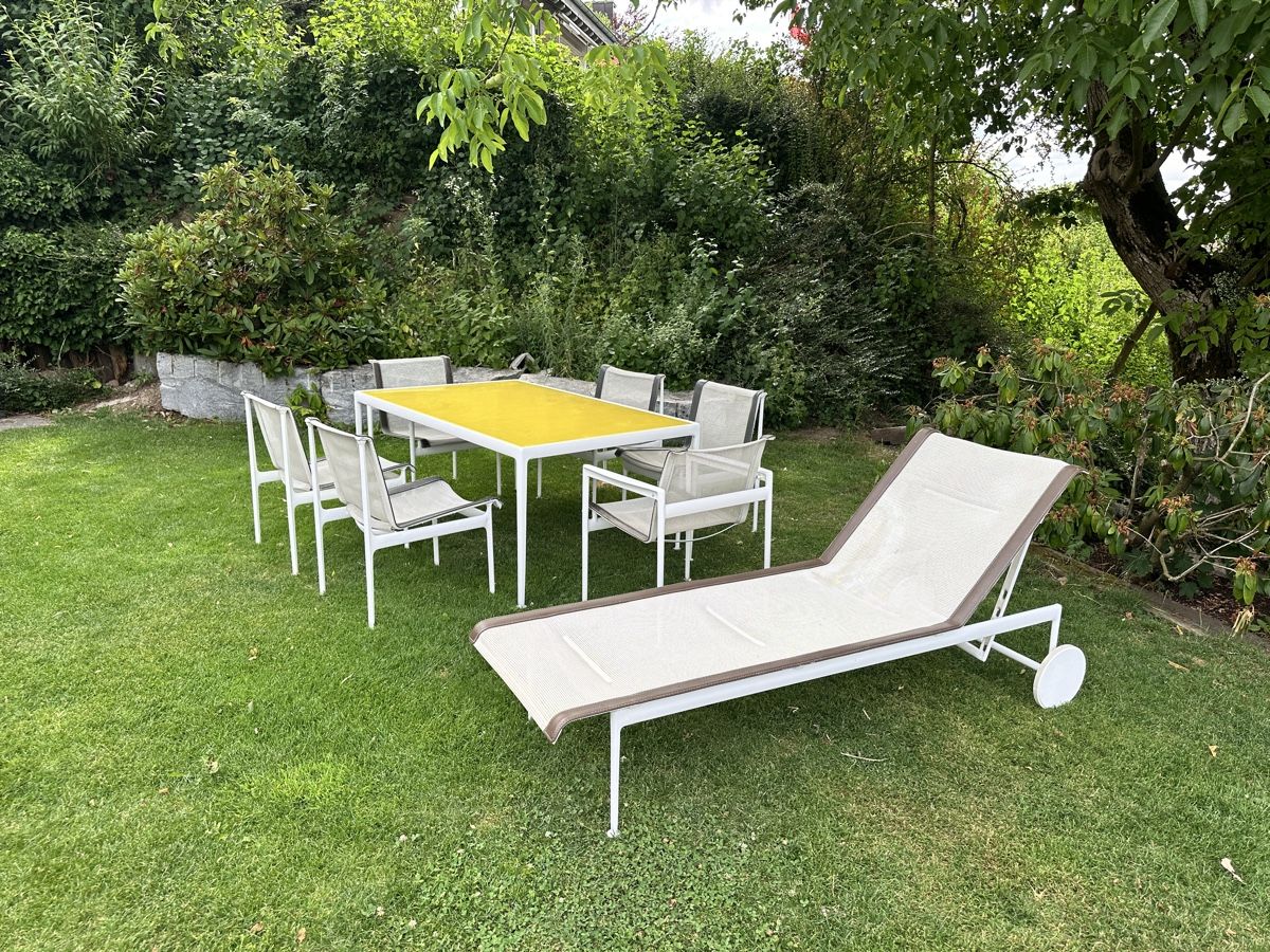 Knoll Tischset: Original Knoll Richard Schultz 1966 Gartenmöbel Set – Gebraucht aus Zollikon von Melissa2308