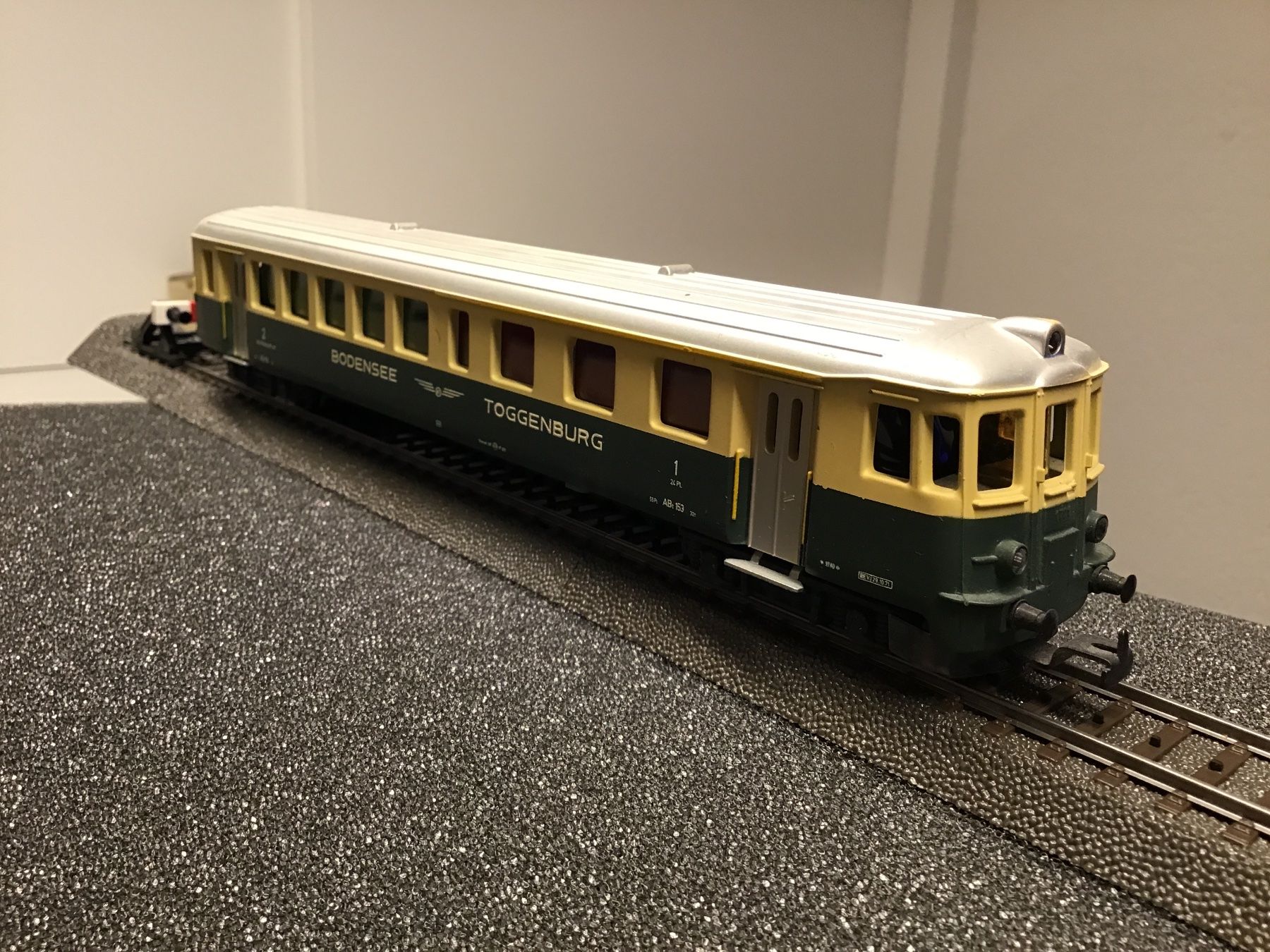 Hag Modellini di ferrovie: HAG 435 BT STEUERWAGEN WECHSELSTROM H0 – Usato da Männedorf venduto da Modelle-aller-Art 1