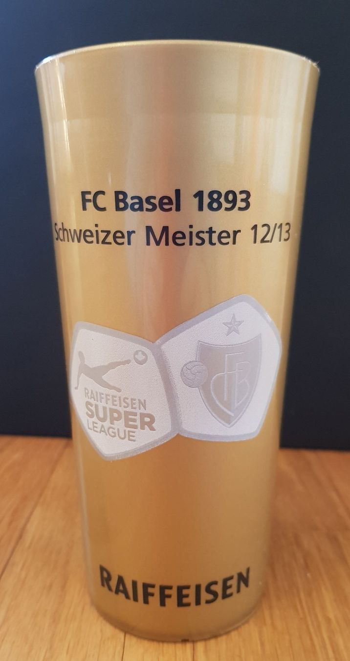Tazze: FC Basel Meisterbecher von 2012 / 2013 – Usato da Emmenbrücke venduto da Herzog07 1