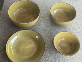 4 stk Rössler Schalen Schüsseln 