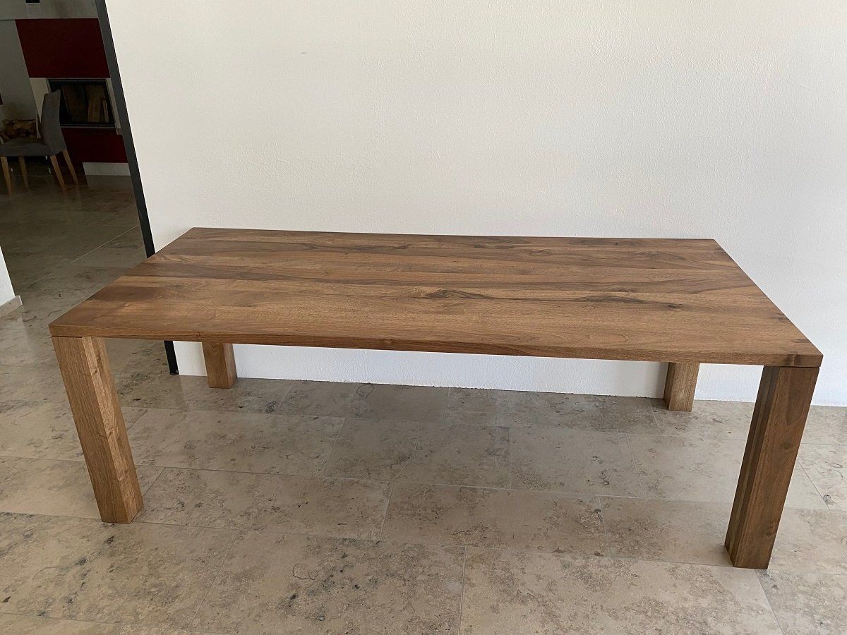 Tavoli: Esstisch Massivholz Nussbaum – Nuovo e nell'imballaggio originale da Hagendorn venduto da Wood-Dream 1