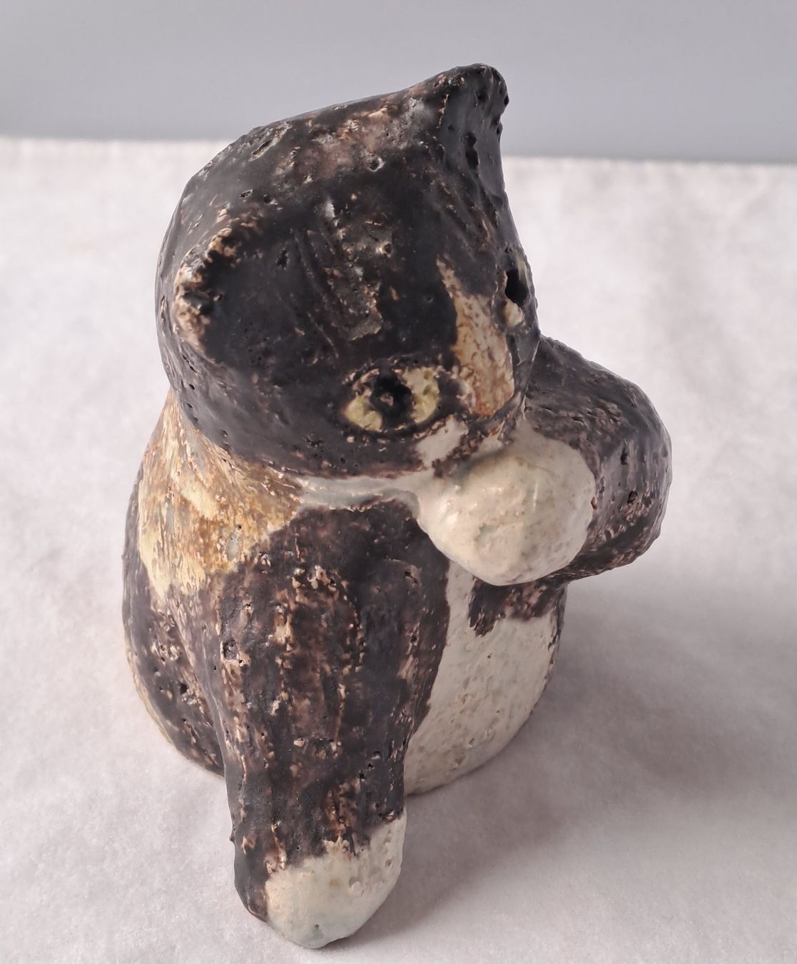 Statuette: Ueli Schmutz Keramik Katze  – Usato da Adliswil venduto da globill 1