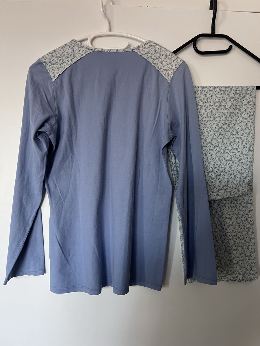 Calida Negligees & Pigiami: Calida Pyjama, hellblau, Grösse XXS, 34 – Usato da Langenthal venduto da Alperose_5 4
