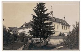 St. Gallen, Kloster Notkersegg, Photokarte, gelaufen 1923