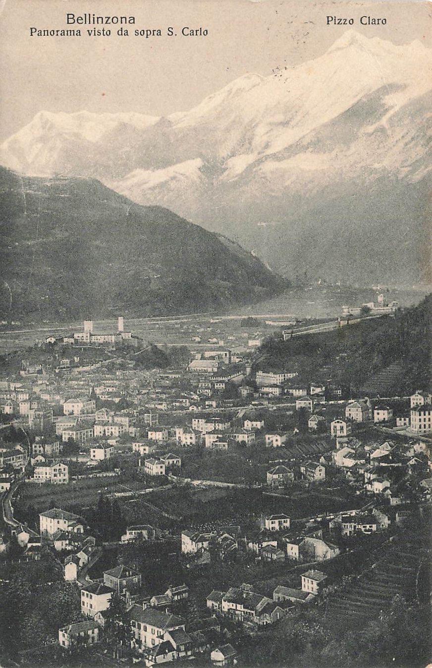 Ansichtskarten: Bellinzona – Gebraucht aus Biasca von Blenio71