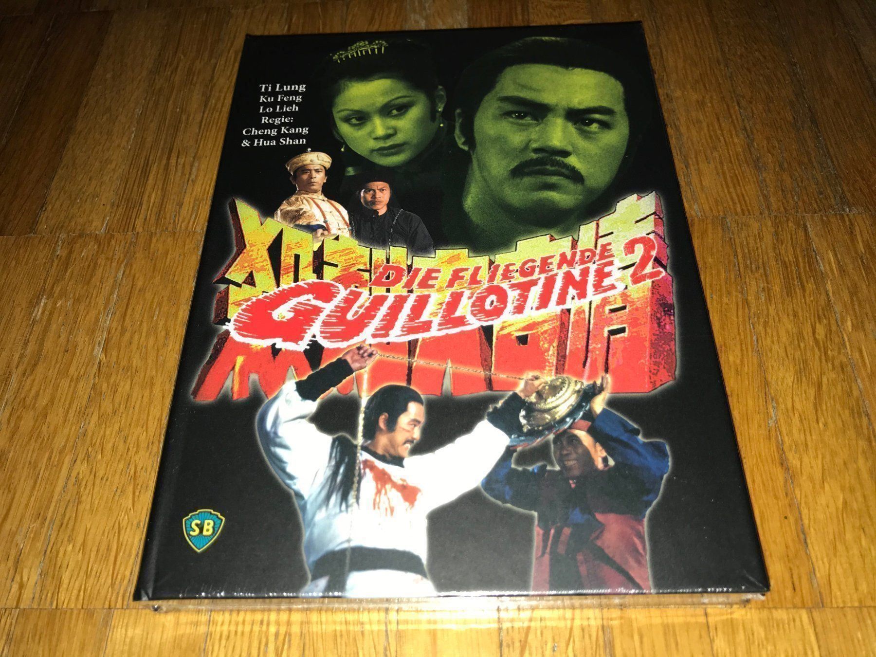Tutti i DVDs: Die Fliegende Guillotine 2 - MEDIABOOK - B - UNCUT – Nuovo e nell'imballaggio originale da Basel venduto da havsok