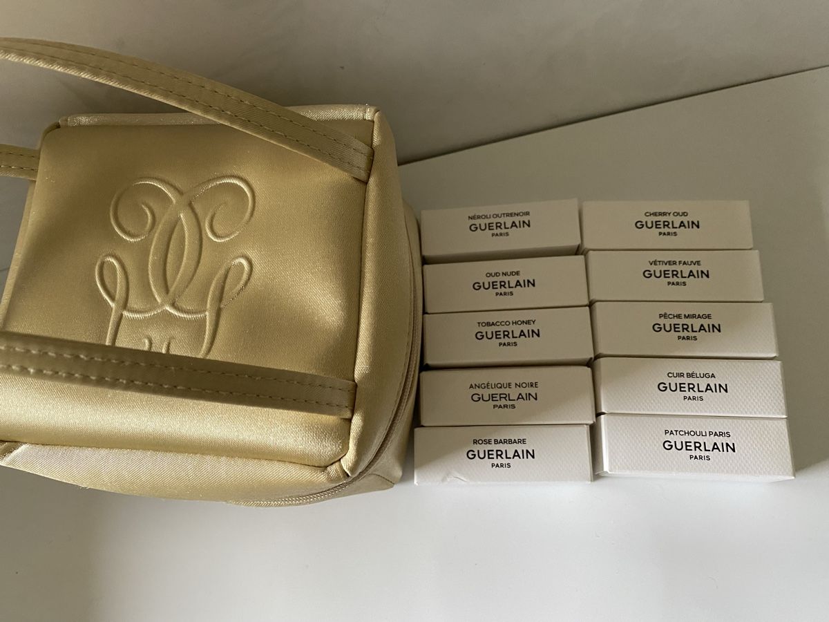 Guerlain Profumi & Eau de Toilette: Lot miniatures Guerlain avec trousse – Nuovo e nell'imballaggio originale da Bouveret venduto da wes_7zll