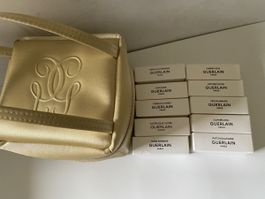 Lot miniatures Guerlain avec trousse