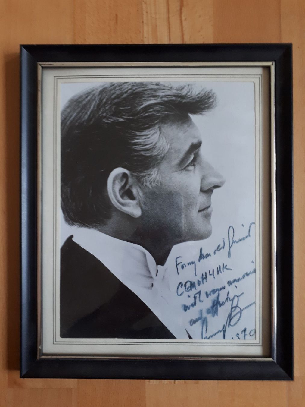 Autogramme: Leonard Bernstein – Gebraucht aus Dielsdorf von anabur