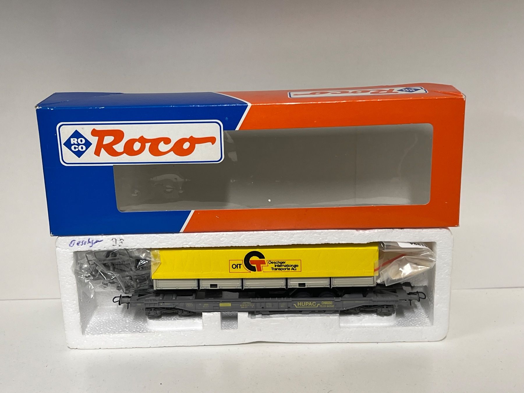 Roco Modelleisenbahnen: Staiber Hupac Wagen 4024 H0 DC OESCHGER SBB – Gebraucht aus Neuenhof von ludovicco 8