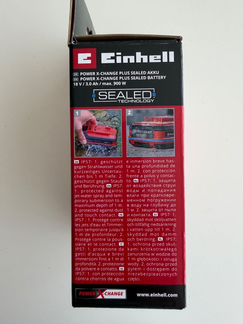 Einhell Accus & piles: Batterie Einhell PXC Plus 18V / 4Ah, dust & waterproof – Neuf avec emballage d'origine à St-Gingolph par GoldenKeys 2
