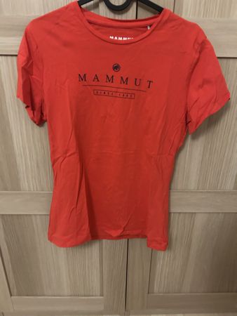 Mammut T-Shirt, Gr. S, rot, neuwertig für den Sommer
