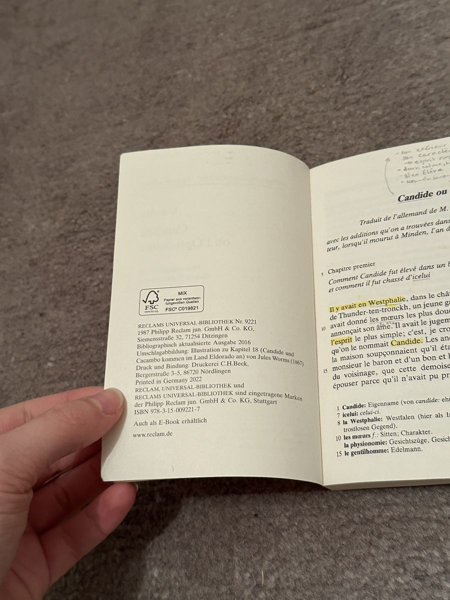 Libri: Voltaire - Candide – Usato da Ellikon a d Thur venduto da anja_herbi 1