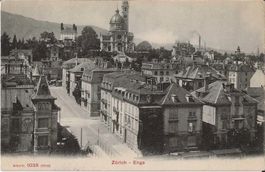 Karte Zürich (Enge 1906)