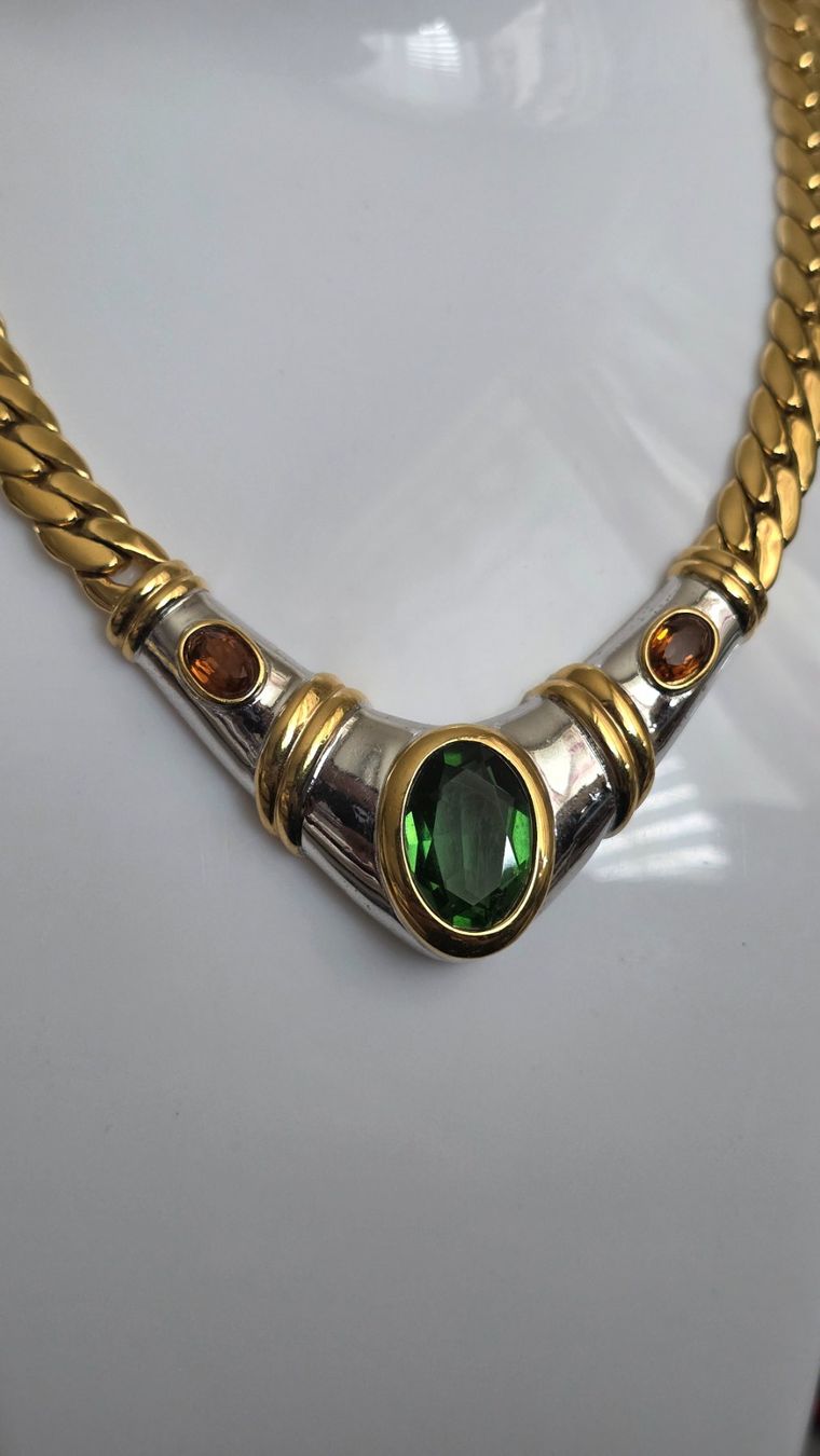 Swarovski Catenine: Vintage Swarovski Kette – Usato da Wittenbach venduto da rose_rosi 1