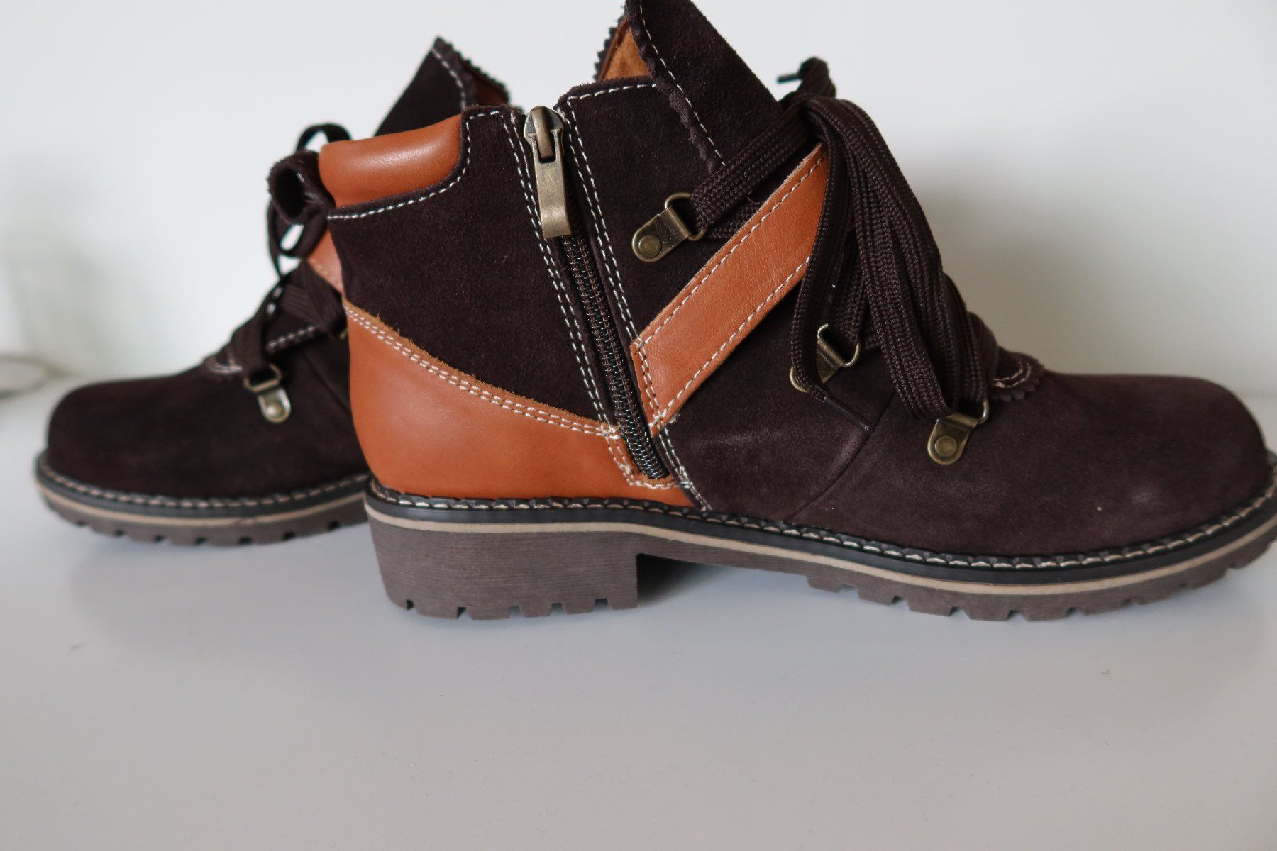 Scarpe da donna: Wanderschuhe Grösse 42 von "Hirschkogel", LEDER - NEU – Nuovo e nell'imballaggio originale da Zürich venduto da Piki7 3