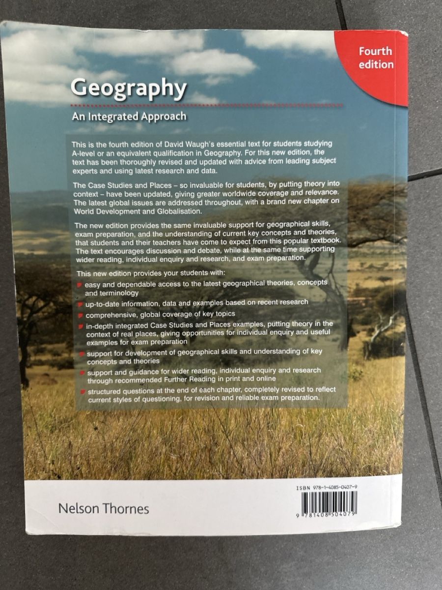 Livres: Geography An Integrated Approach Fourth Edition – D'occasion à Endingen par SinaPJ 1