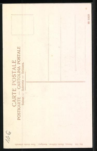 Cartoline postali: Grand Saint Bernard, Mönch mit Bernhard – Usato da Berlin venduto da bartko-reher 1
