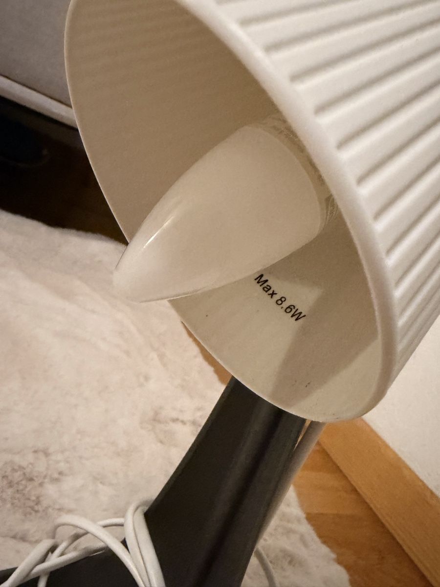 Lampade: Nachttischlampe weiss grau  – Nuovo (secondo la descrizione) da Grenchen venduto da Tinaaa23 1