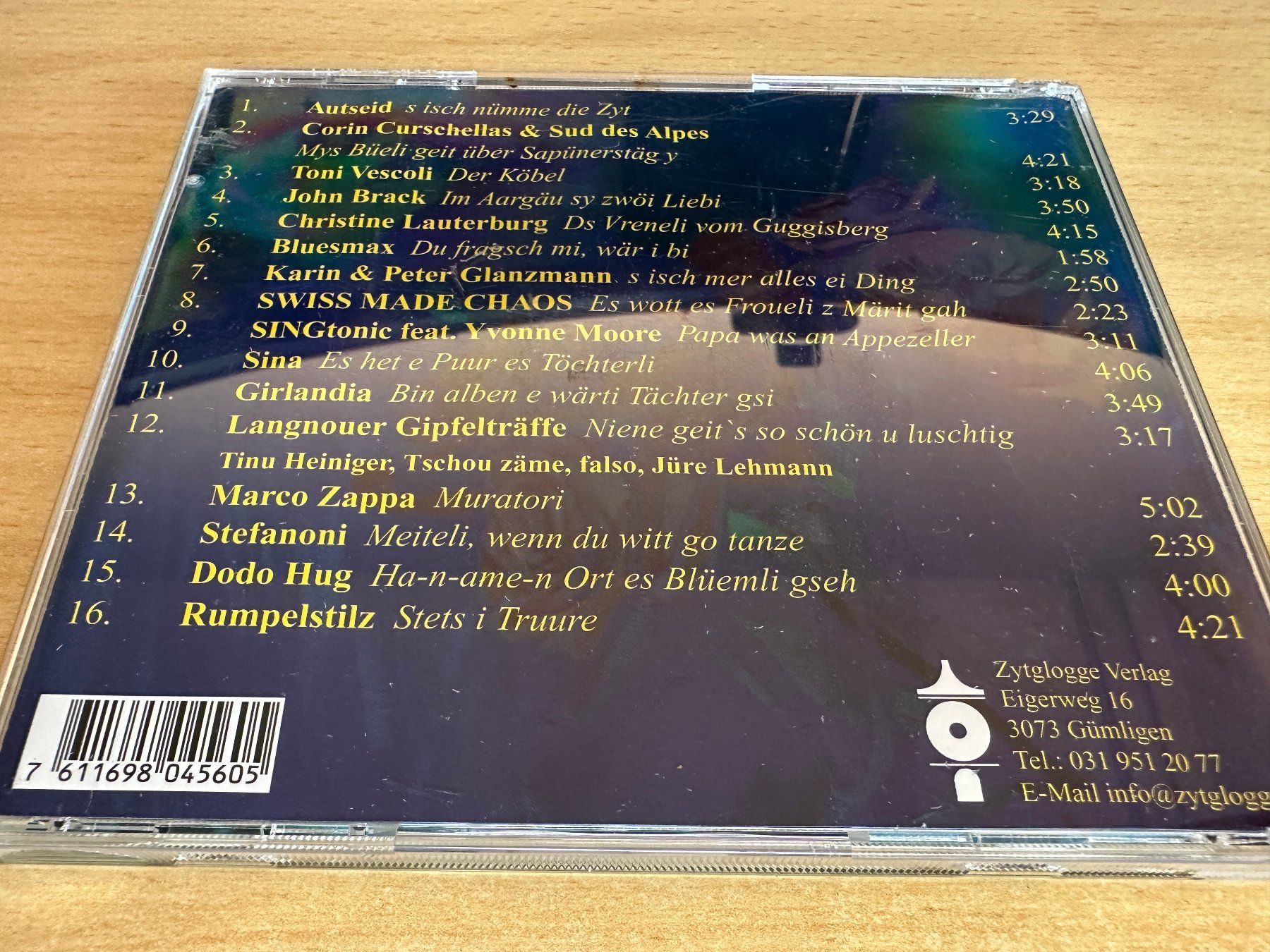 CD: Various – Röseli Rock – Usato da Rikon im Tösstal venduto da Alpenmutz 1