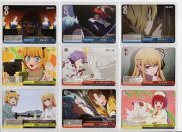 9 japanische Weiss Schwarz Karten aus der Serie Oshi No Ko