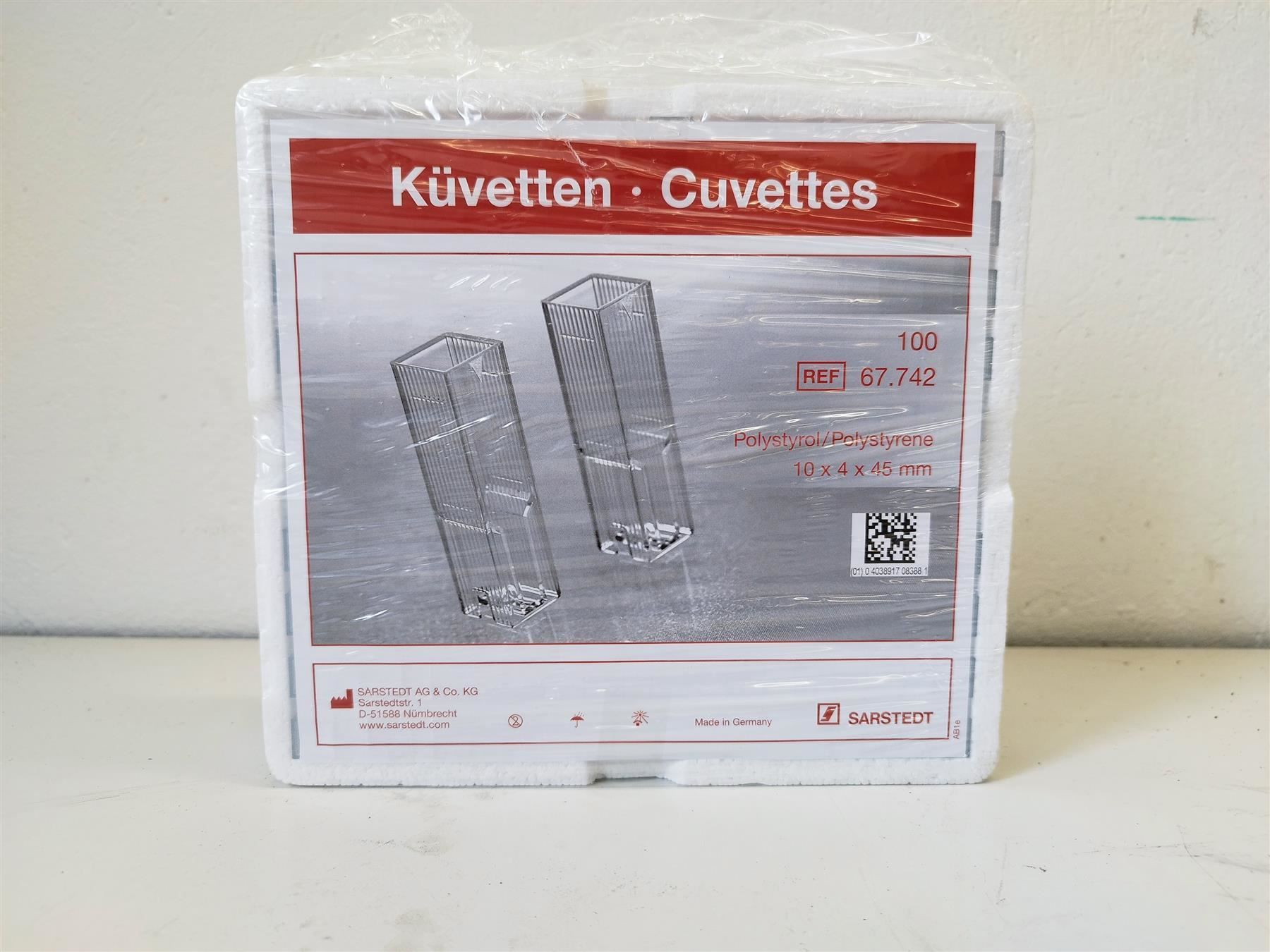 Laborzubehör: Küvetten Cuvettes Sarstedt – Neu und originalverpackt aus Niederdorf von LeptonAG_Labor 3