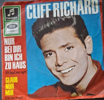Vinyl Single Cliff Richard - nur bei dir bin ich zu Haus