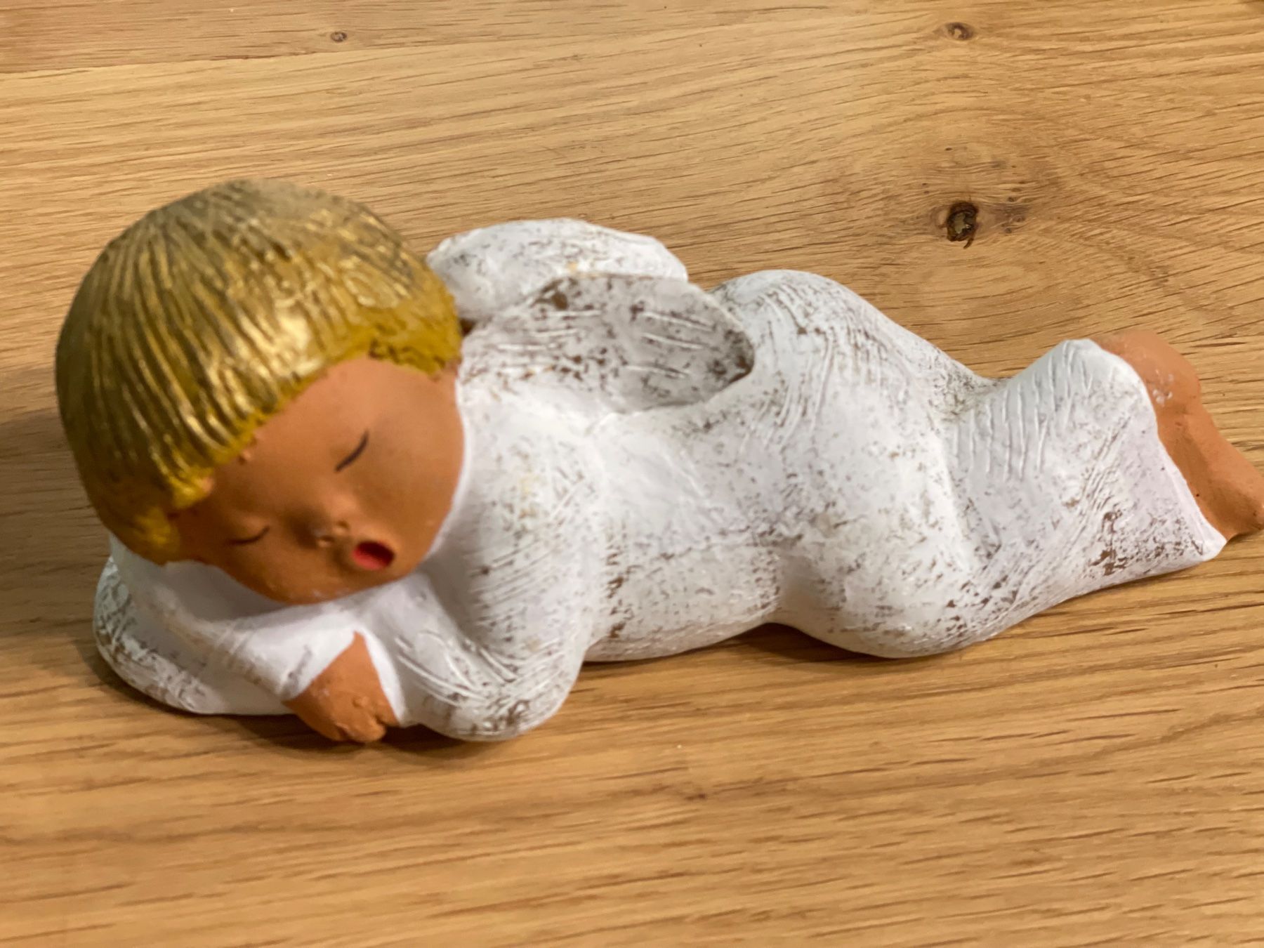 Figuren: 3 Jullar Singer Engel Figuren liegend 14cm – Gebraucht aus Dänikon ZH von Zrhbna 1