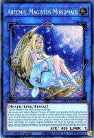 Yu Gi Oh! Artemis, Magistus-Mondmaid RA01-DE049 Secret Rare