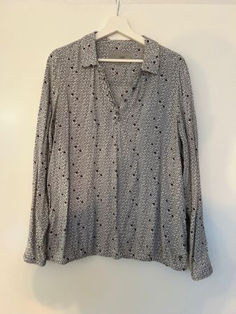 Cecil Bluse Herzchen Muster Grösse XL 40/42