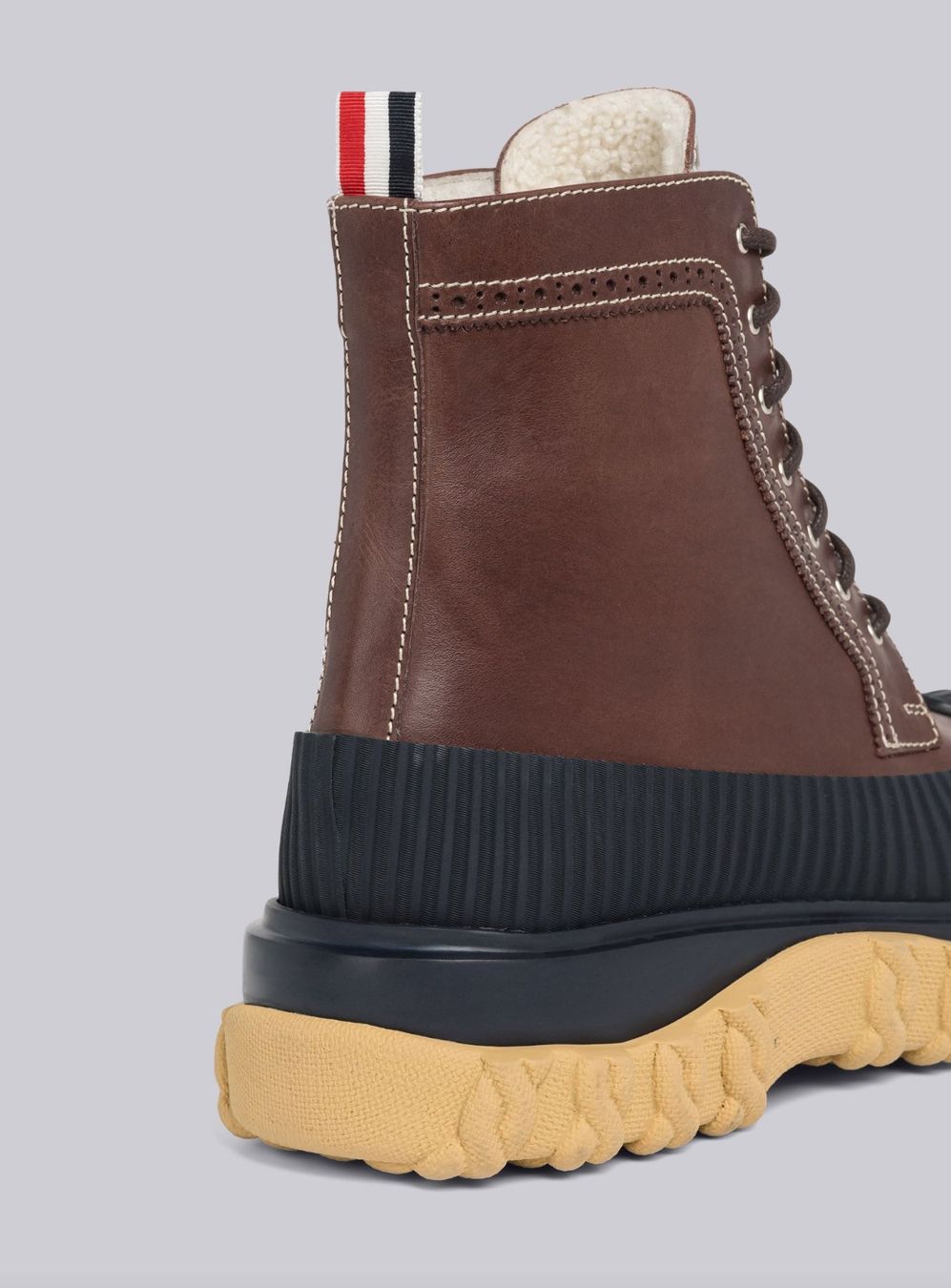 Scarpe da uomo: THOM BROWNE Shearling Lined Longwing Duck Boots 41.5 NEU – Nuovo e nell'imballaggio originale da Kreuzlingen venduto da kruezbiz 4