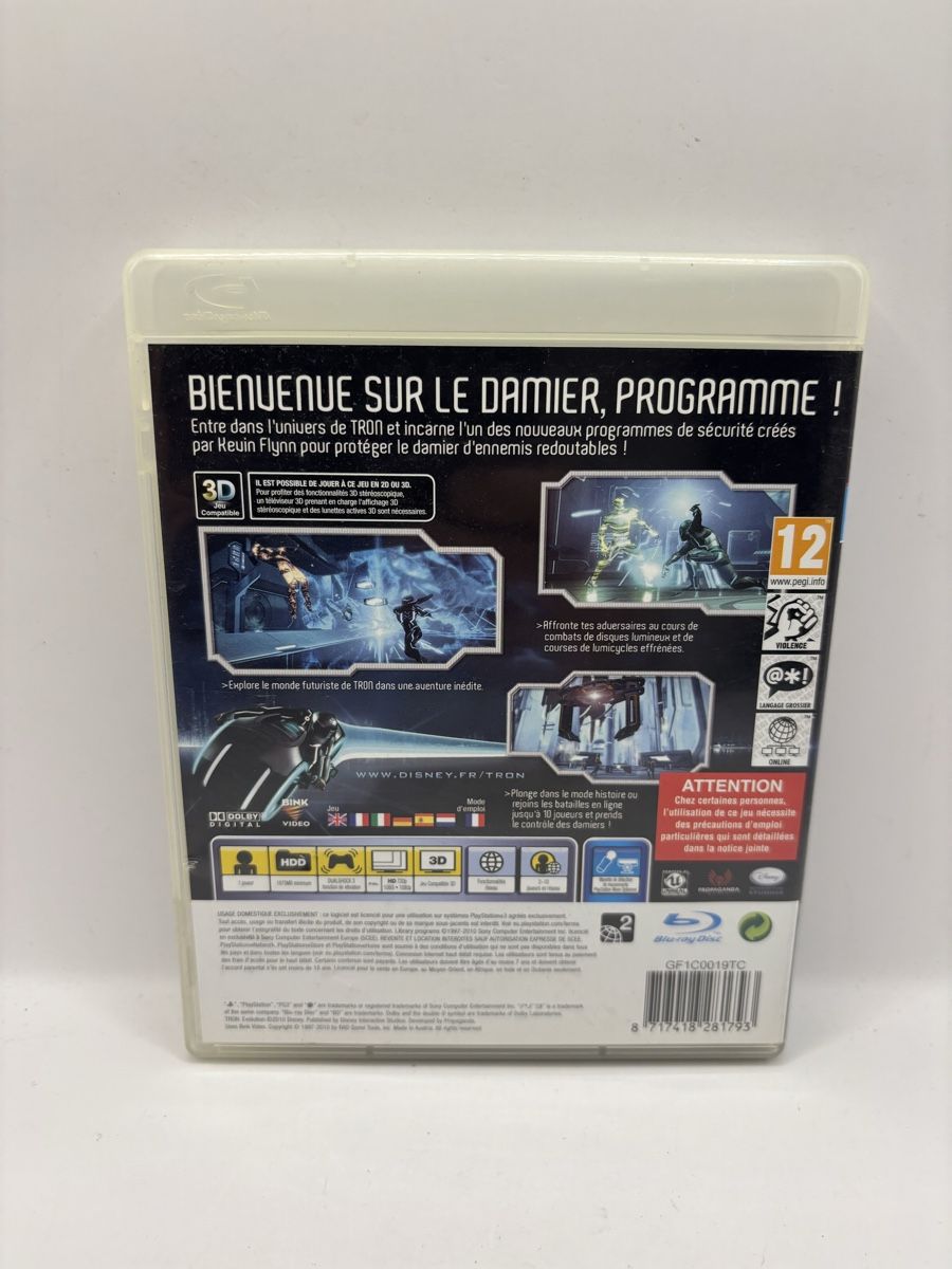 Giochi: TRON Evolution 3D Disney PS3 – Usato da Genève venduto da sho_67qj 1