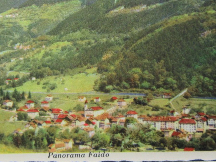 Cartoline postali: FAIDO 1955 PANORAMA AK TI – Usato da Ettingen venduto da Hausi4711 1
