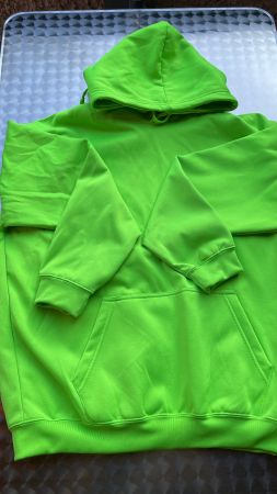 Neongrün Hoodie - Grösse XL