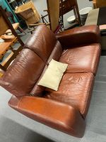 2er Sofa Braun