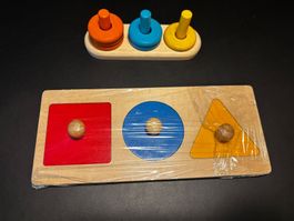 Motorikspielzeug holzspielzeug montessori