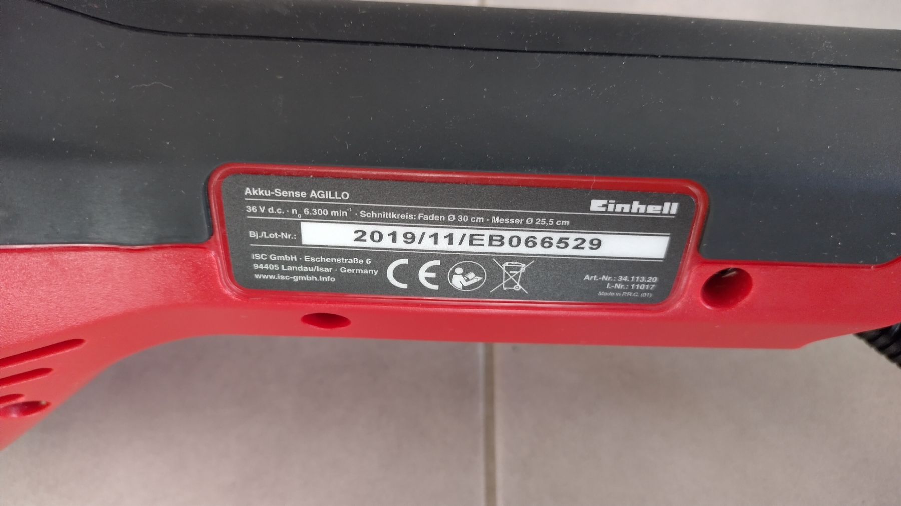 Einhell Alle Maschinen: Einhell Akku Trimmer – Gebraucht aus Hagendorn von Ceje 7