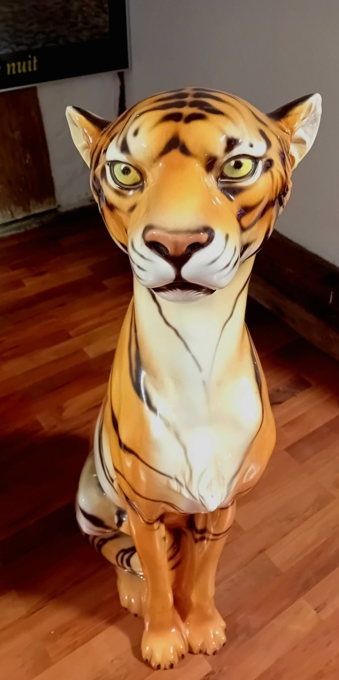 Sculture & Statue: Leopard Keramik 84 cm, einmalig – Usato da Eschlikon TG venduto da Maximum2011 1