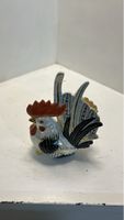 Dekorativer Porzellan Hahn Figur Vintage