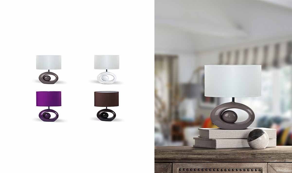 Lampade: MARGA Tischlampe Weiss – Nuovo e nell'imballaggio originale da Lachen SZ venduto da ANDDUS-MASSLIGHT 3