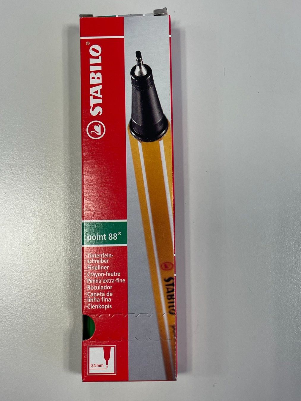 Stabilo Penna & Evidenziatori: Stabilo point 88, Gr. 0.4mm, Grün – Nuovo (secondo la descrizione) da Zug venduto da Cry71 1