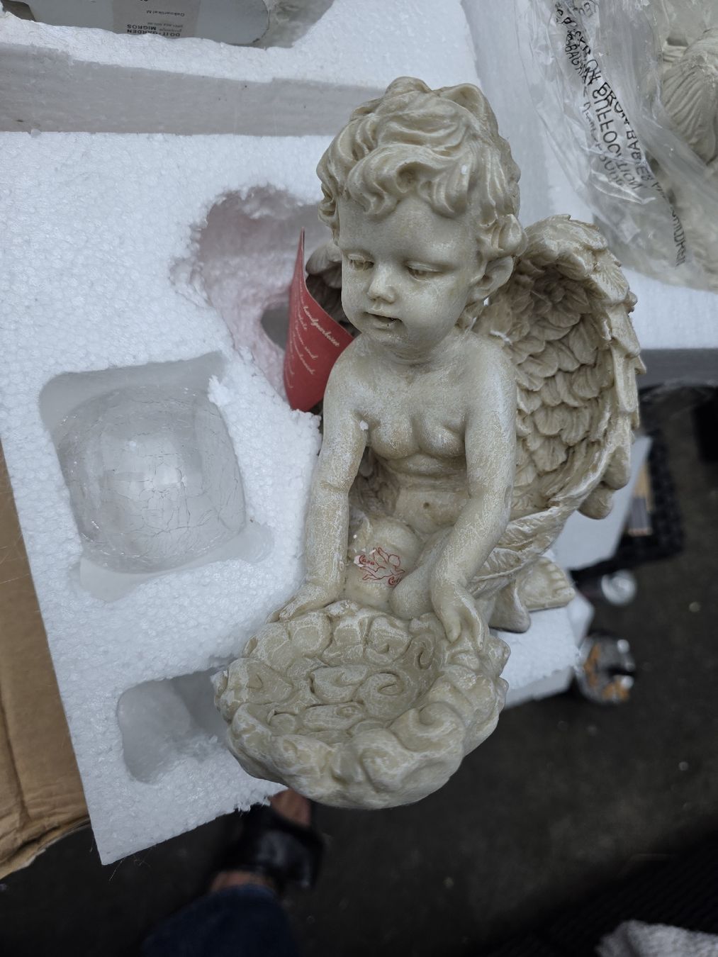 Statuette: Grosse Engel Figuren Set 4-teilig  neu – Nuovo e nell'imballaggio originale da Schlattingen venduto da Buio79 1