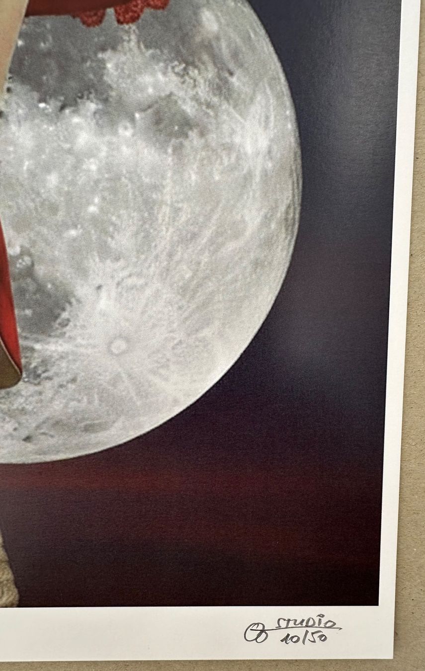 Foto & Immagini: Bubble Studio: Walking to the Moon, signiert 10/50 – Nuovo (secondo la descrizione) da Meilen venduto da Art-Friend 1