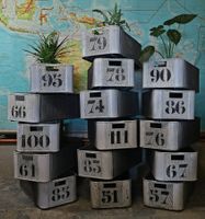 Industriekiste, Metallkiste, Stapelkiste z.B. für Pflanzen