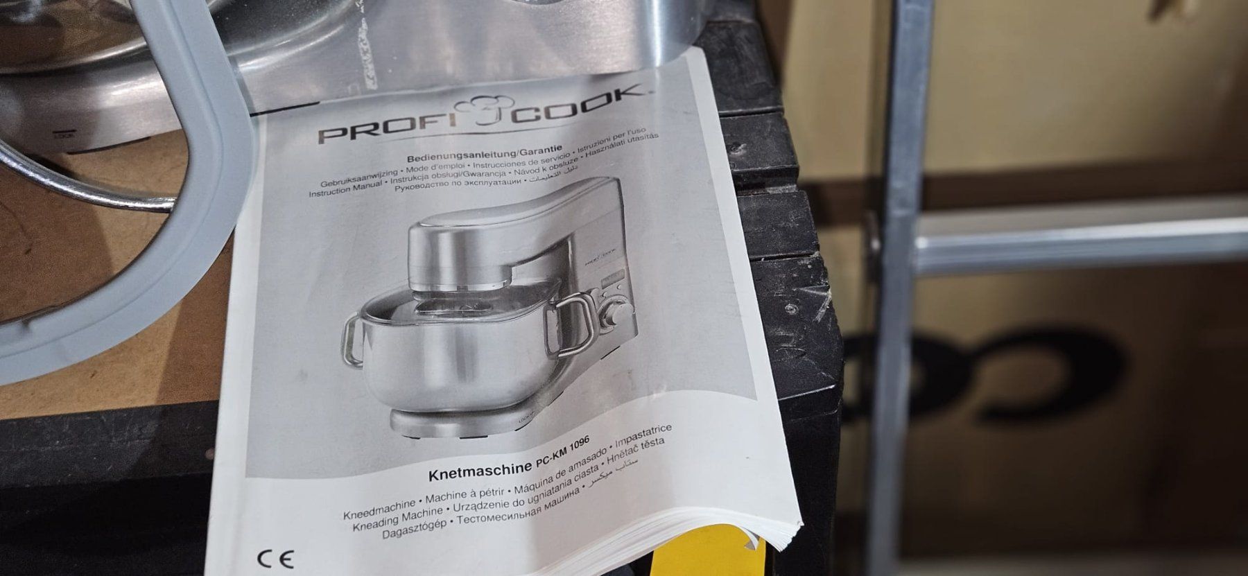 Elettrodomestici da cucina: ProfiCook Knetmaschine PC-KM 1096 edelstahl – Usato da Arbon venduto da Voebue 2