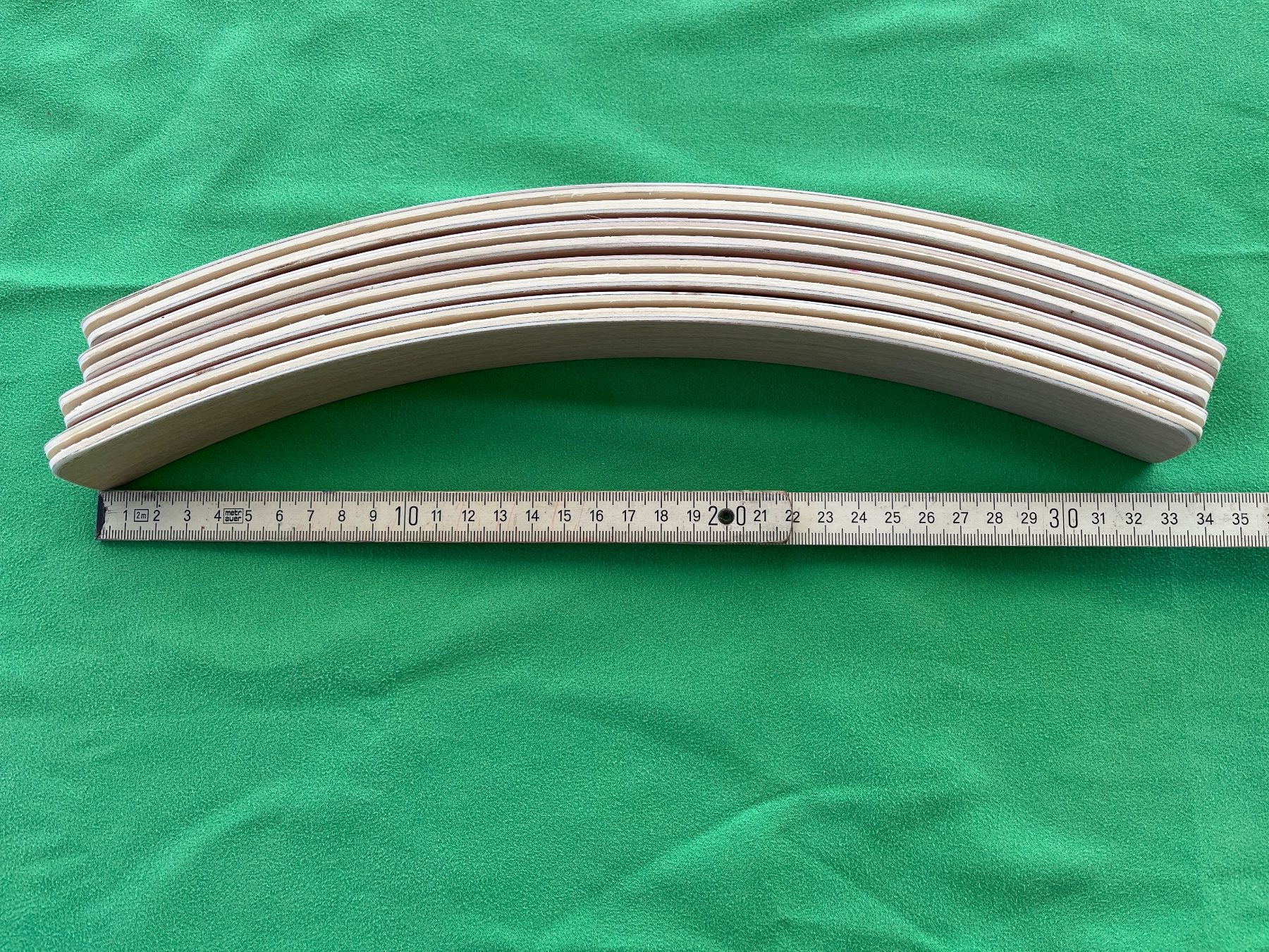 Giochi: Spielkartenhalter, Holz, dampfgebogen, 4 Elemente zu 34cm – Nuovo e nell'imballaggio originale da Neuenkirch venduto da zwimpferspiel 6