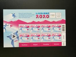 2019 Kleinbogen ** olympische Jugend Winterspiele ZN 1755
