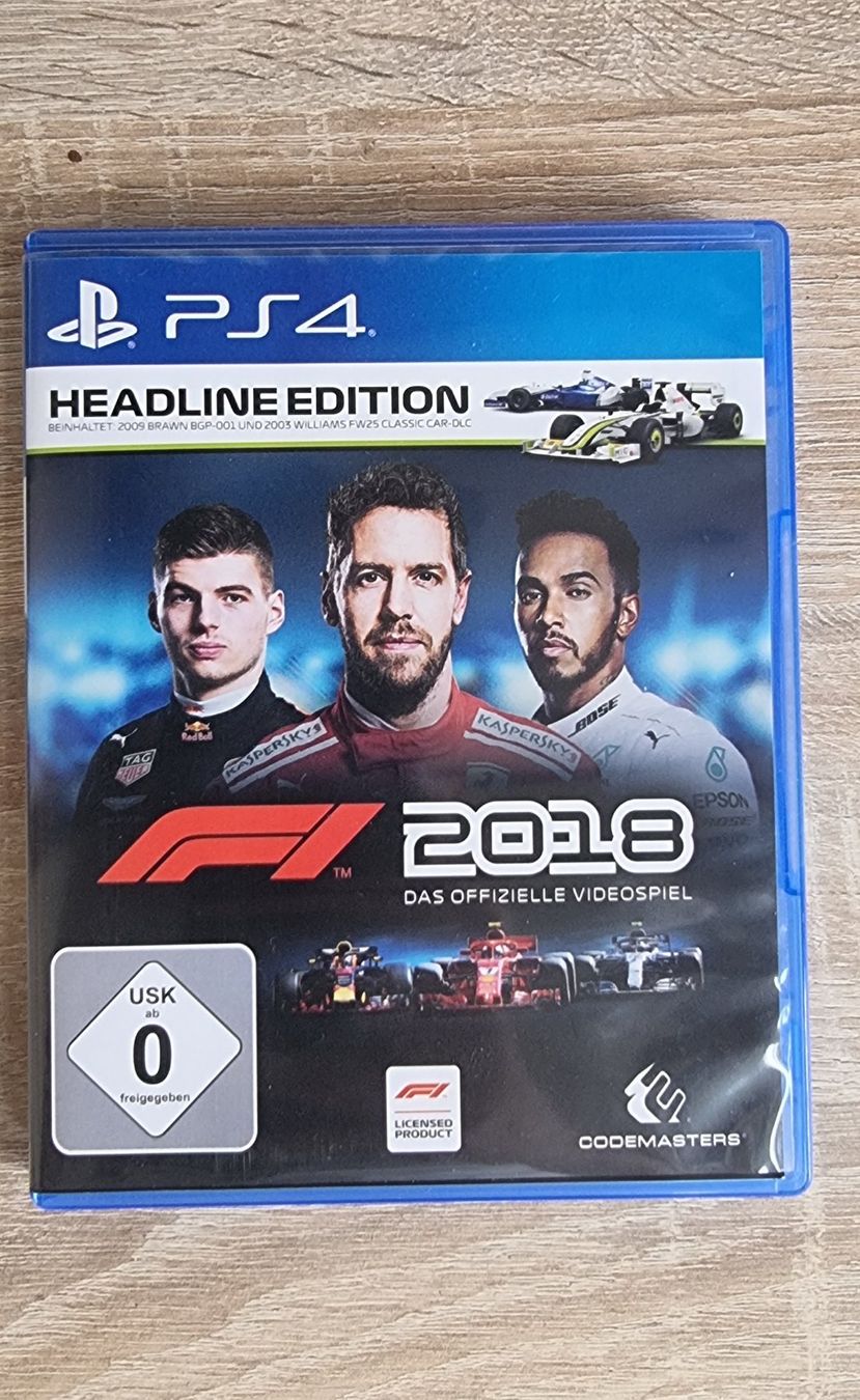 Spiele: F1 2018 PS4 – Gebraucht aus Bern von tob_p5l5
