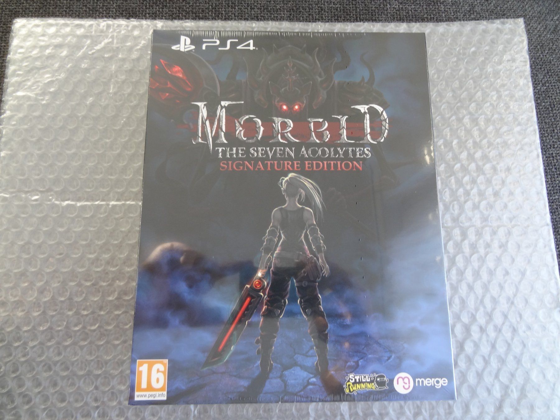 Giochi: MORBID PS4 Signature Edition NEU – Nuovo e nell'imballaggio originale da Lyss venduto da Famicom